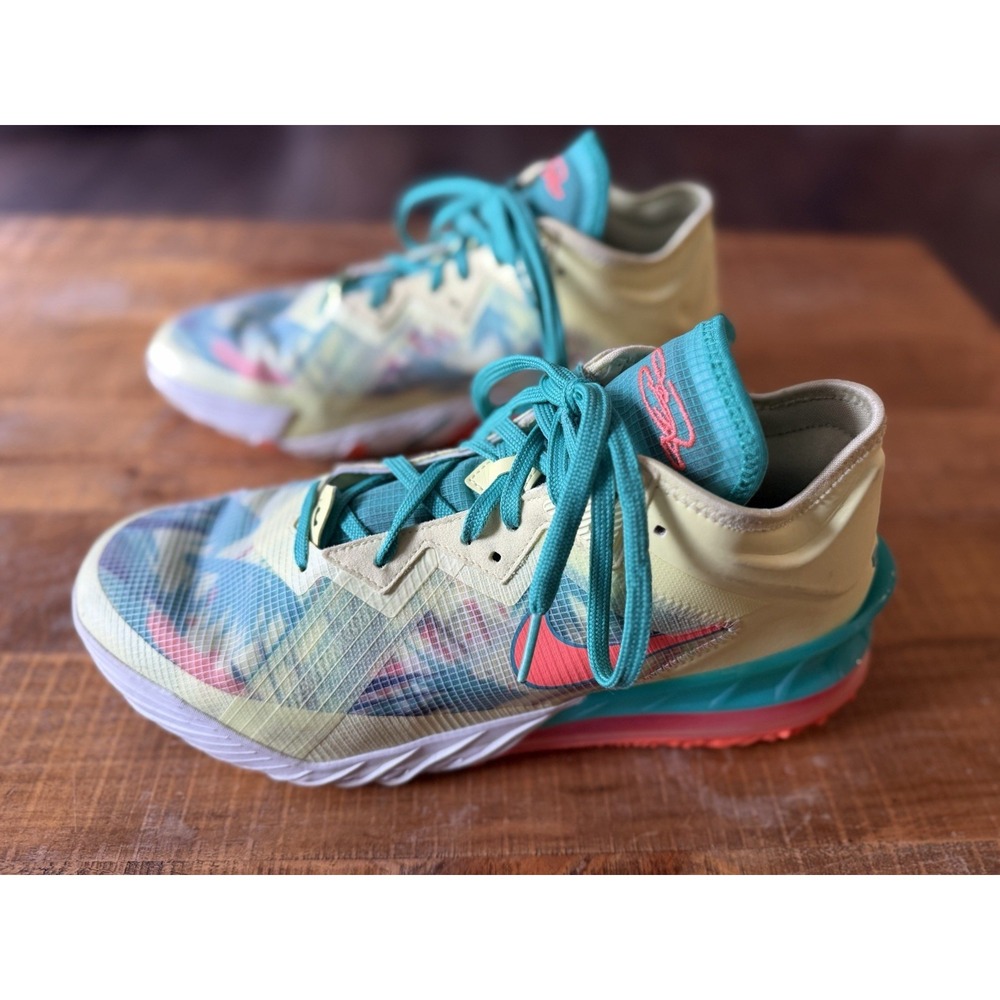 Nike Lebron 18 XVIII Low "LeBronald Palmer" CV7562-300 Men's Size 12